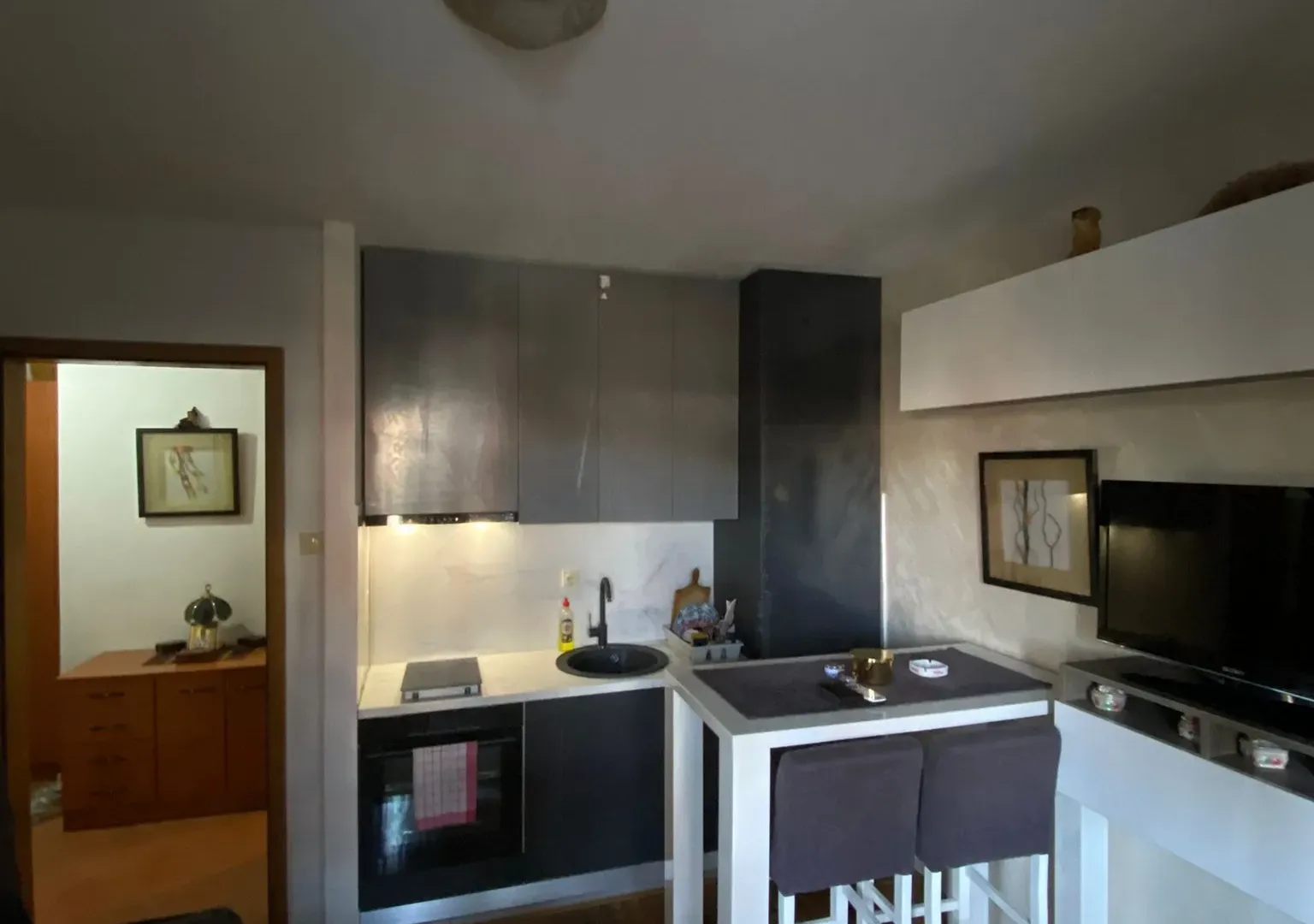 Rent, studio apartment, 24m², Zabjelo, Podgorica