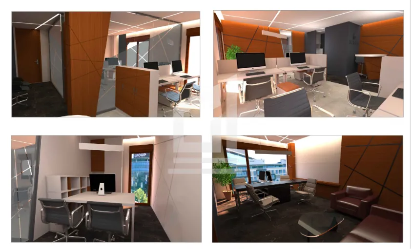 Rent, office space, 211m², Central Point, Podgorica