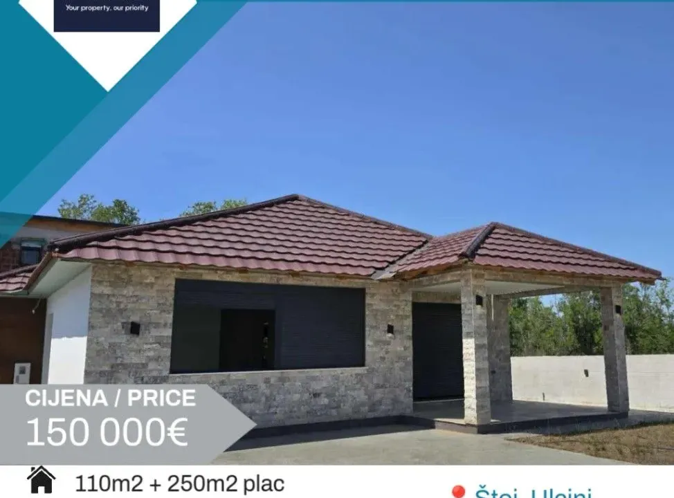 Prodaja, kuća, 110m², Gornji Štoj, Ulcinj