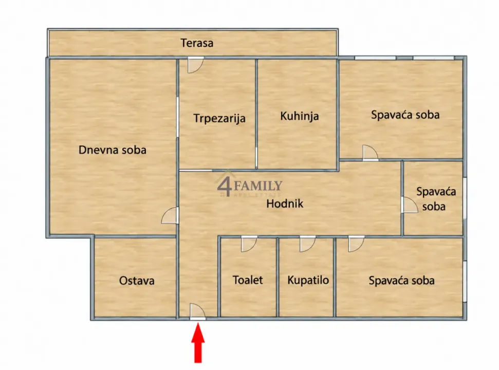 Prodaja, trosoban stan, 95m², Novi Beograd Blok 70, Novi Beograd Sve Podlokacije