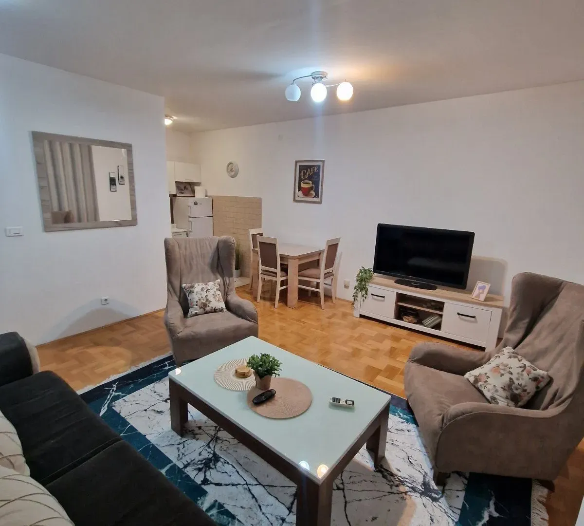 Rent, two bedroom apartment, 66m², Tuški Put, Podgorica