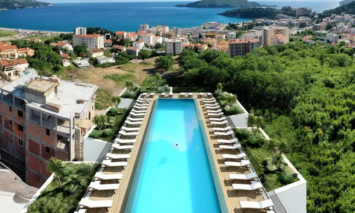 Sale, two bedroom apartment, 109m², Bečići, Budva