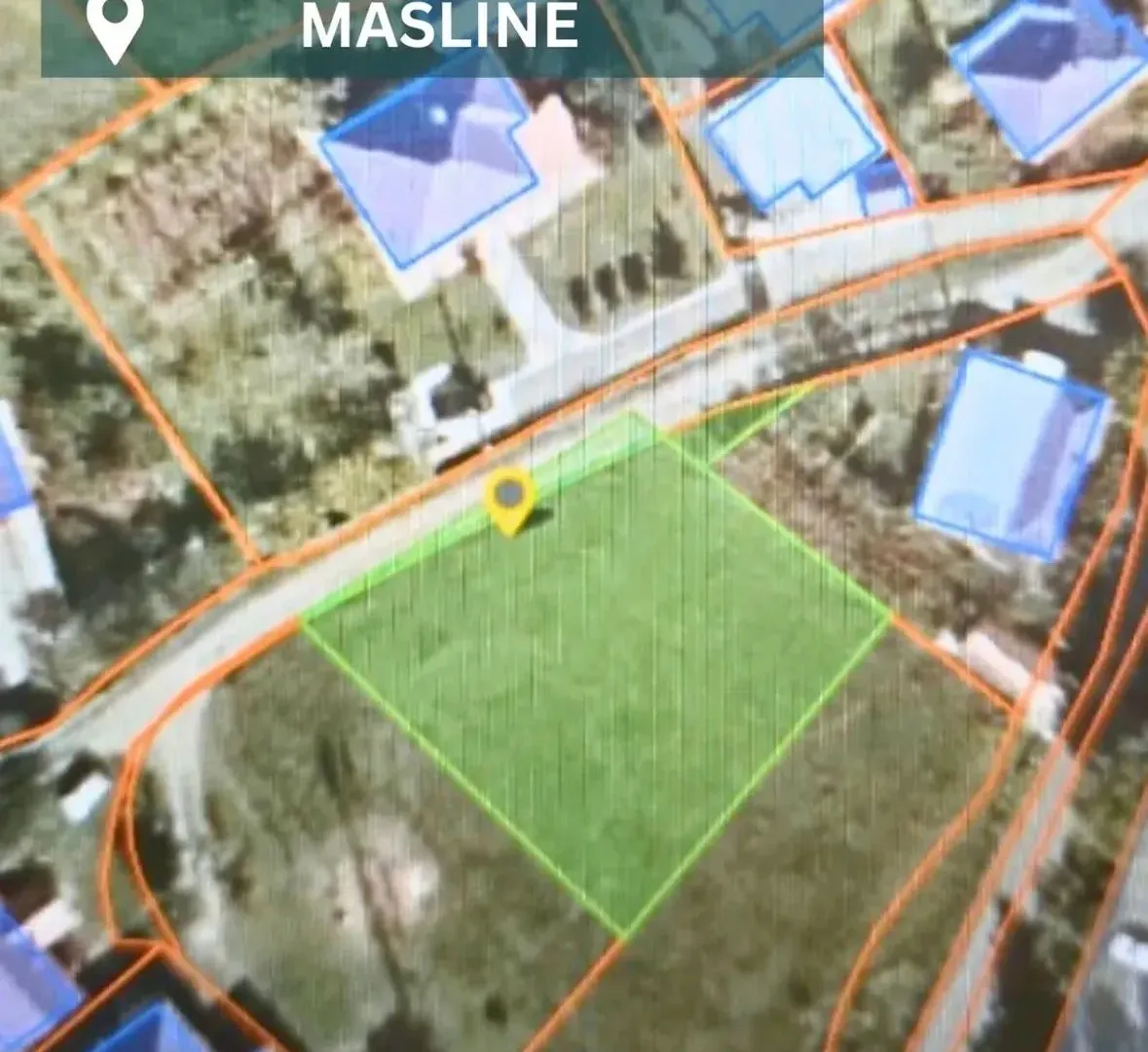 Sale, land lot, 824m², Masline, Podgorica