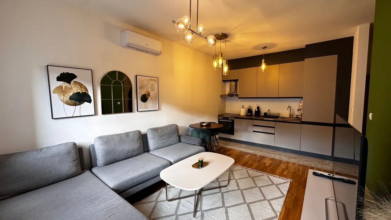 Rent, two bedroom apartment, 45m², Zabjelo, Podgorica