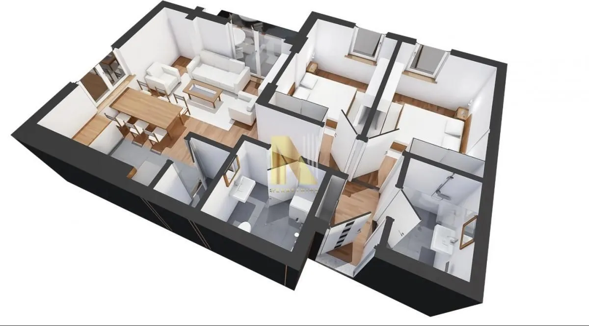Prodaja, trosoban stan, 62m², Centar, Novi Sad