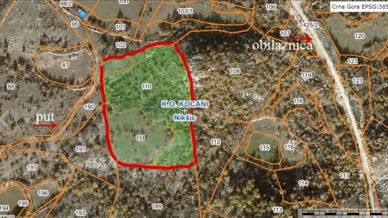 Prodaja, plac, 7253m², Nikšić, Crna Gora