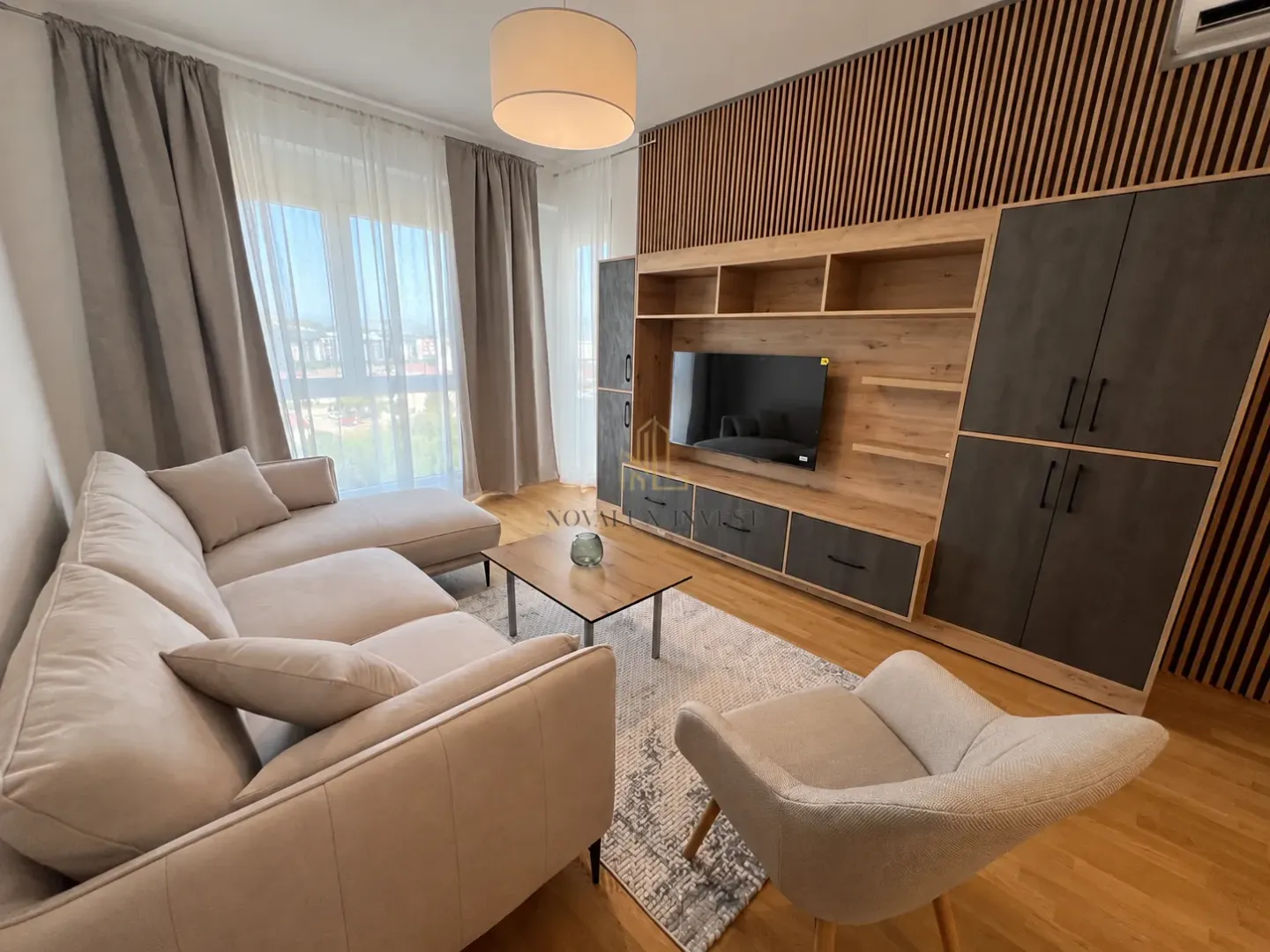 Rent, one bedroom apartment, 47m², Zabjelo, Podgorica