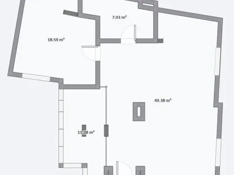 Prodaja, dvosoban stan, 74m², Vračar Sve Podlokacije, Beograd - image 11