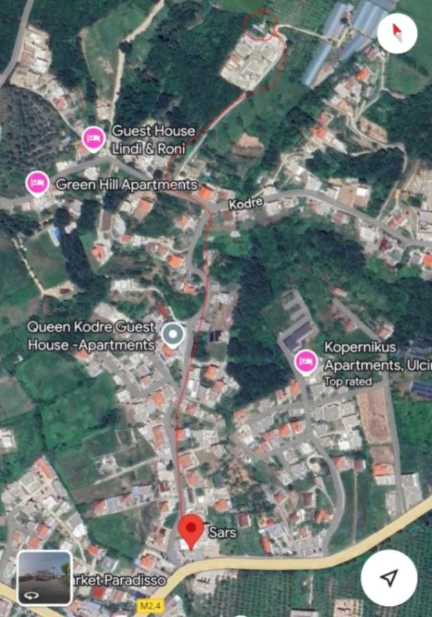 Prodaja, plac, 390m², Kodre, Ulcinj