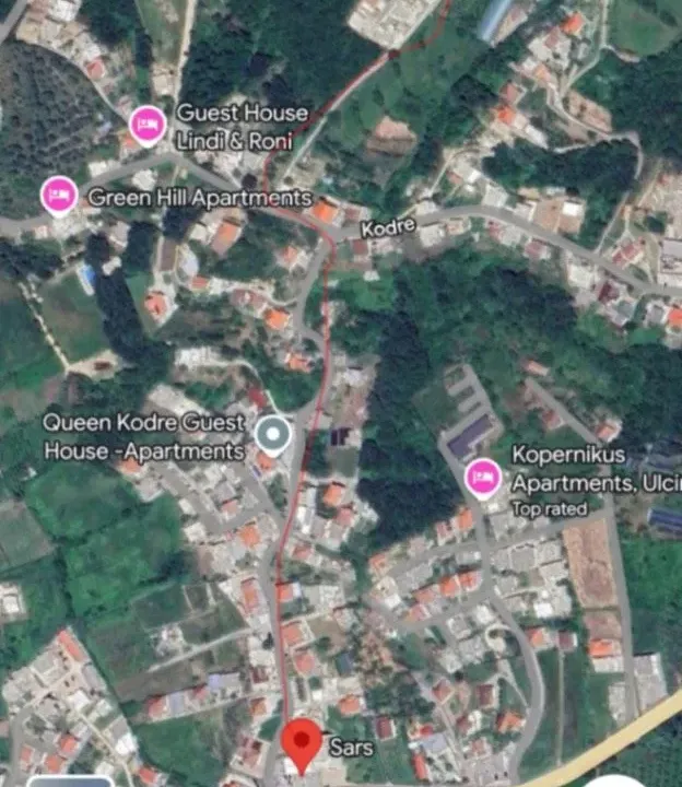 Prodaja, plac, 390m², Kodre, Ulcinj