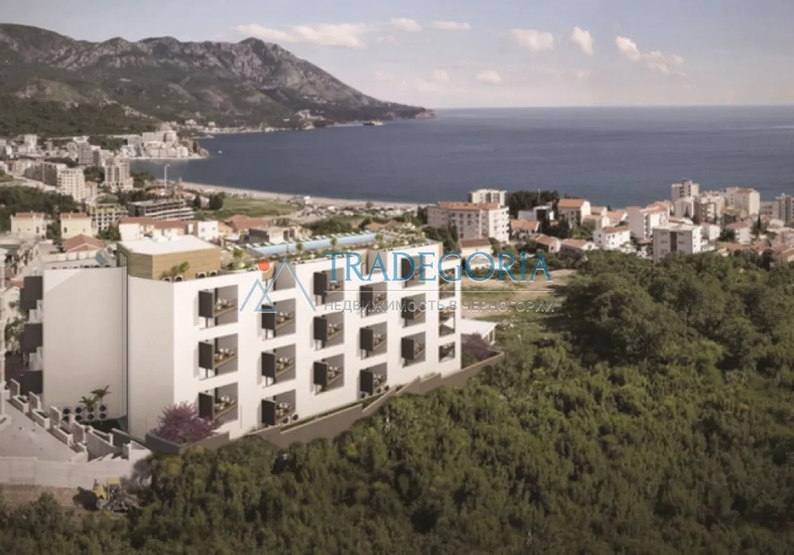 Prodaja, jednosoban stan, 53m², Bečići, Budva