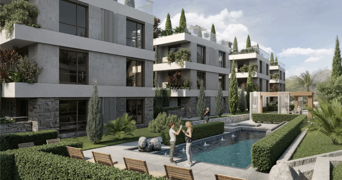 Prodaja, dvosoban stan, 76m², Marići, Tivat