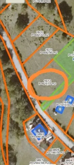 Sale, land lot, 600m², Drijenak, Kolašin