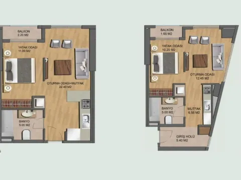 Sale, one bedroom apartment, 41m², Bar, Crna Gora - image 3