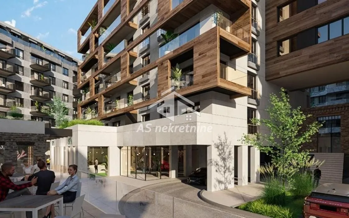 Rent, two bedroom apartment, 50m², Stari Grad, Beograd