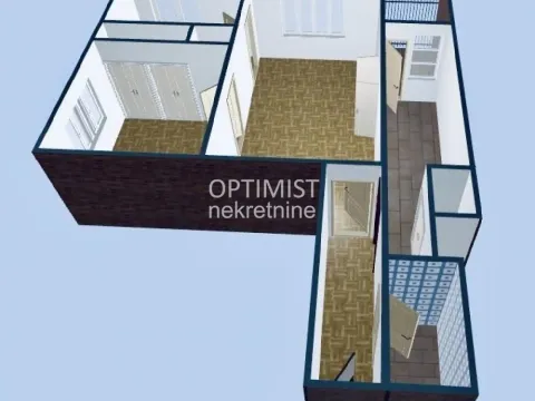 Sale, two bedroom apartment, 61m², Stari Merkator, Novi Beograd Sve Podlokacije - image 12