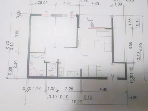 Prodaja, dvosoban stan, 53m², Krivi Most, Podgorica - image 4