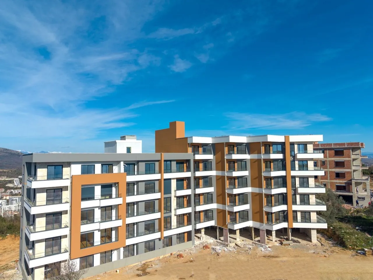 Sale, two bedroom apartment, 76m², Pinješ, Ulcinj