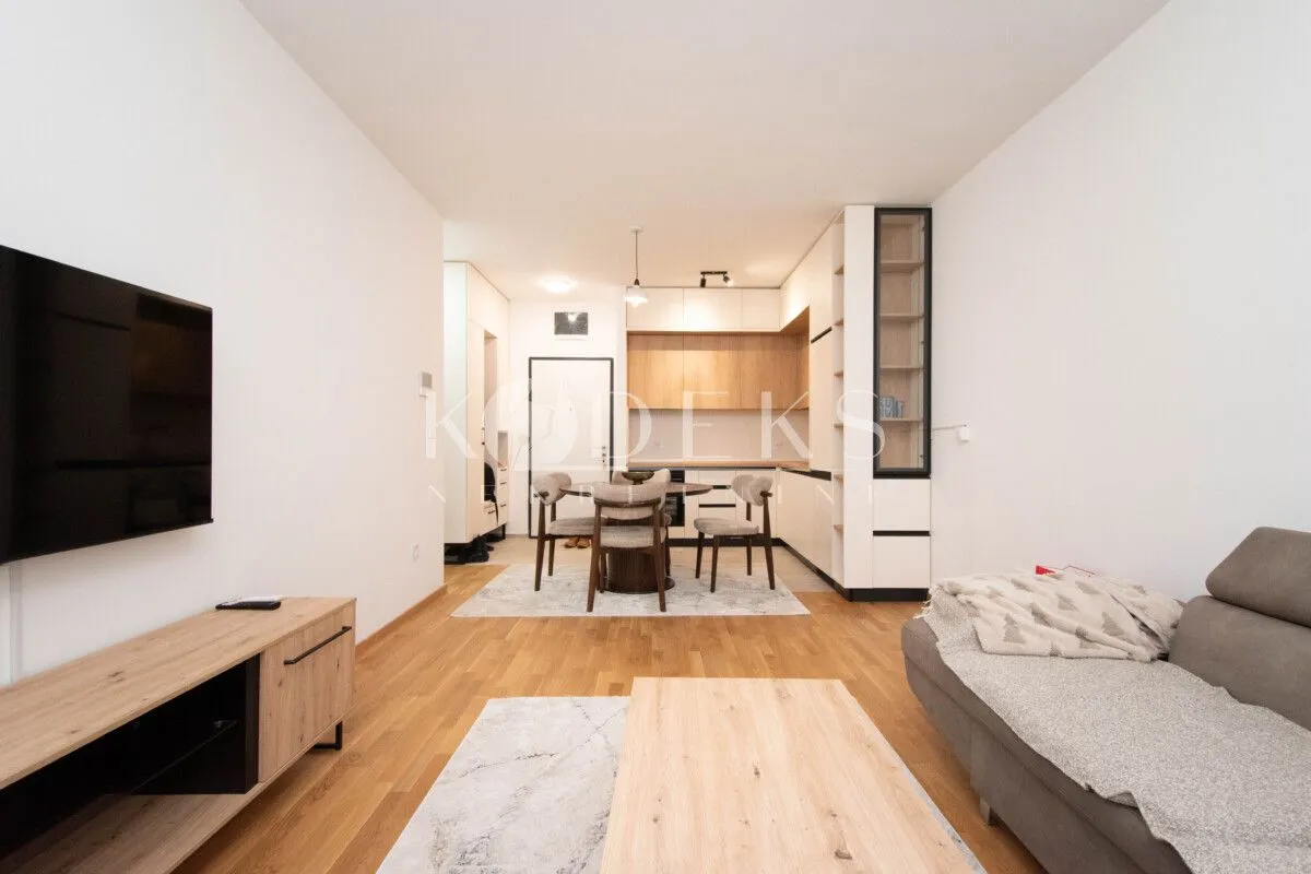 Rent, one bedroom apartment, 46m², Stari Aerodrom, Podgorica