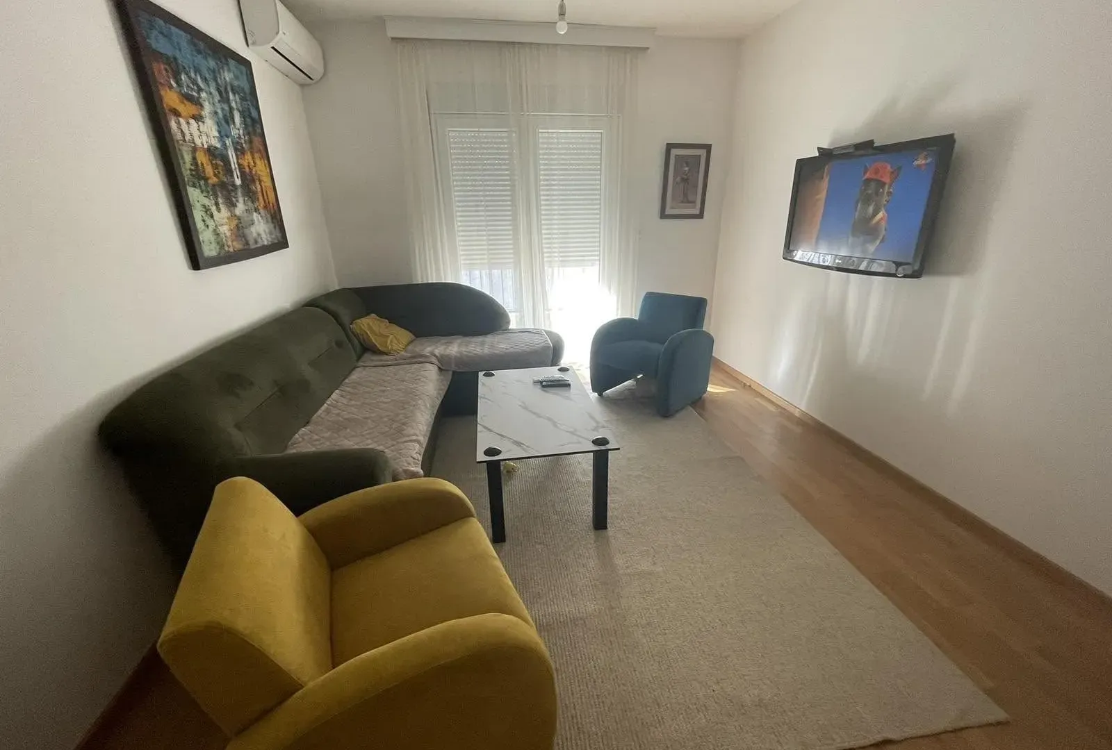 Rent, one bedroom apartment, 41m², Stari Aerodrom, Podgorica