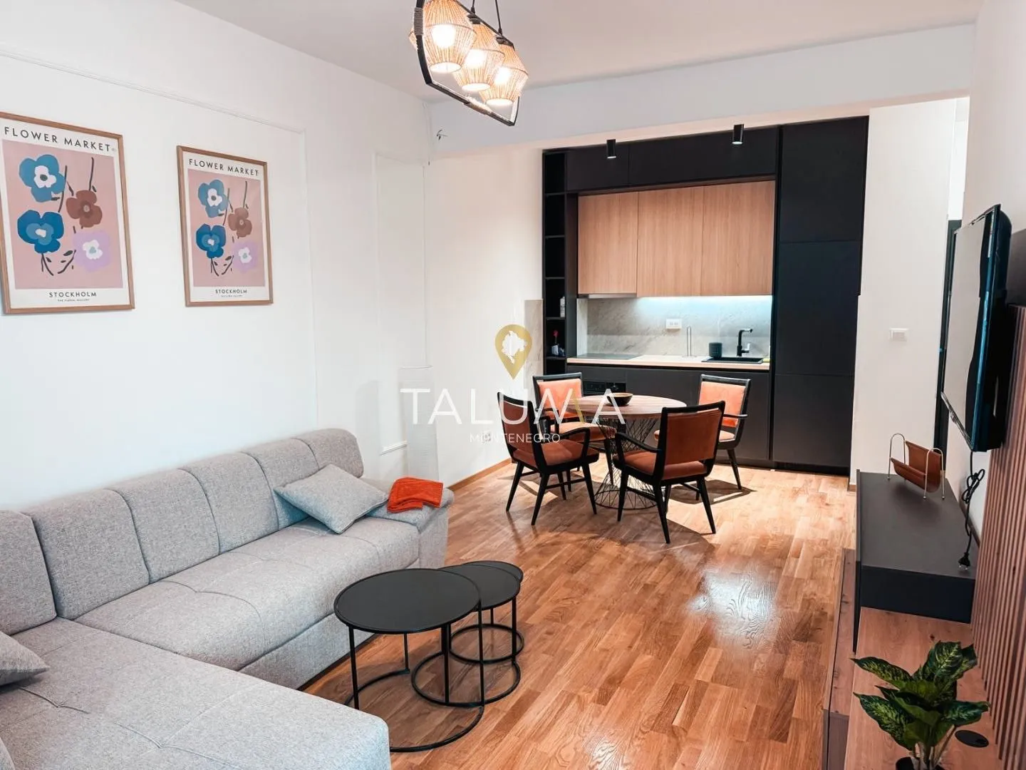 Rent, one bedroom apartment, 45m², Donja Gorica, Podgorica