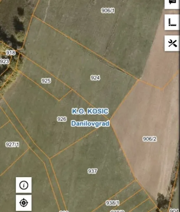 Sale, land lot, 5137m², Kosić, Danilovgrad