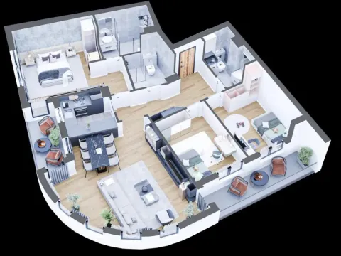 Prodaja, četvorosoban stan, 113m², Bežanija, Beograd - image 3