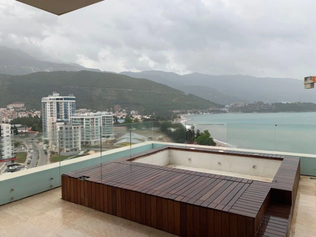 Rent, three bedroom apartment, 123m², Budva, Crna Gora