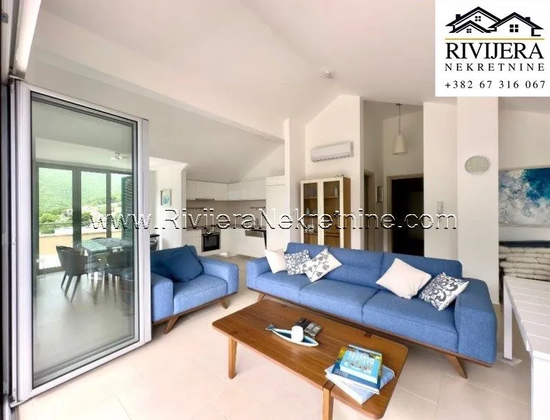 Prodaja, dvosoban stan, 91m², Morinj, Kotor