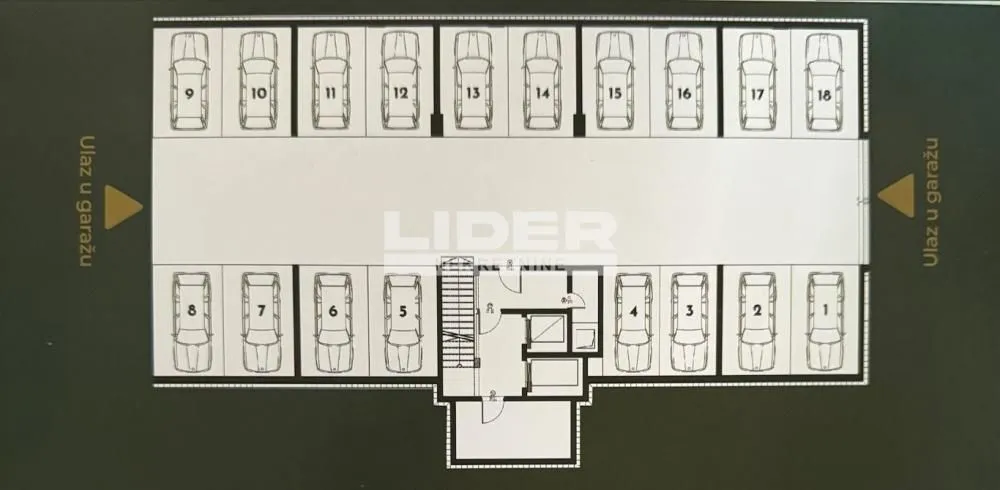 Prodaja, dvosoban stan, 40m², Centar, Čajetina