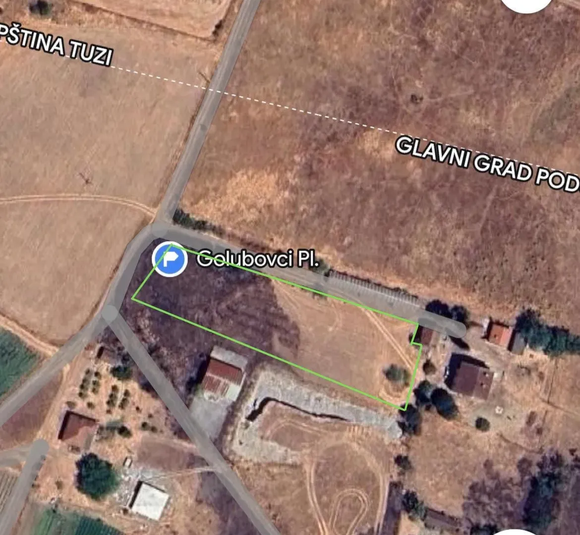 Prodaja, plac, 3730m², Golubovci, Podgorica