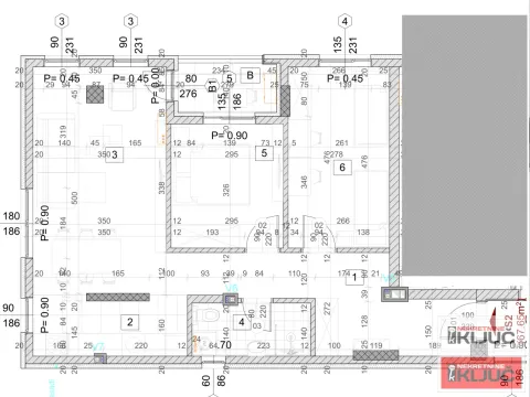 Prodaja, trosoban stan, 68m², Grbavica, Novi Sad Sve Podlokacije