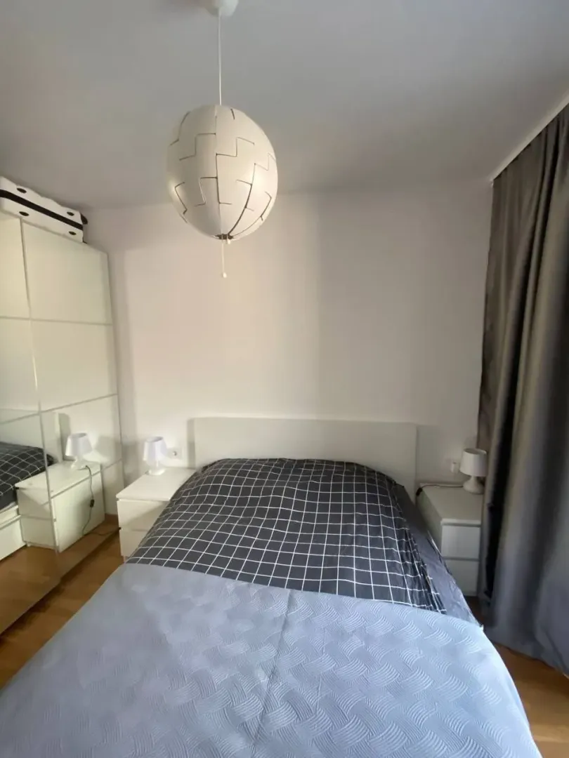 Rent, one bedroom apartment, 45m², Bečići, Budva