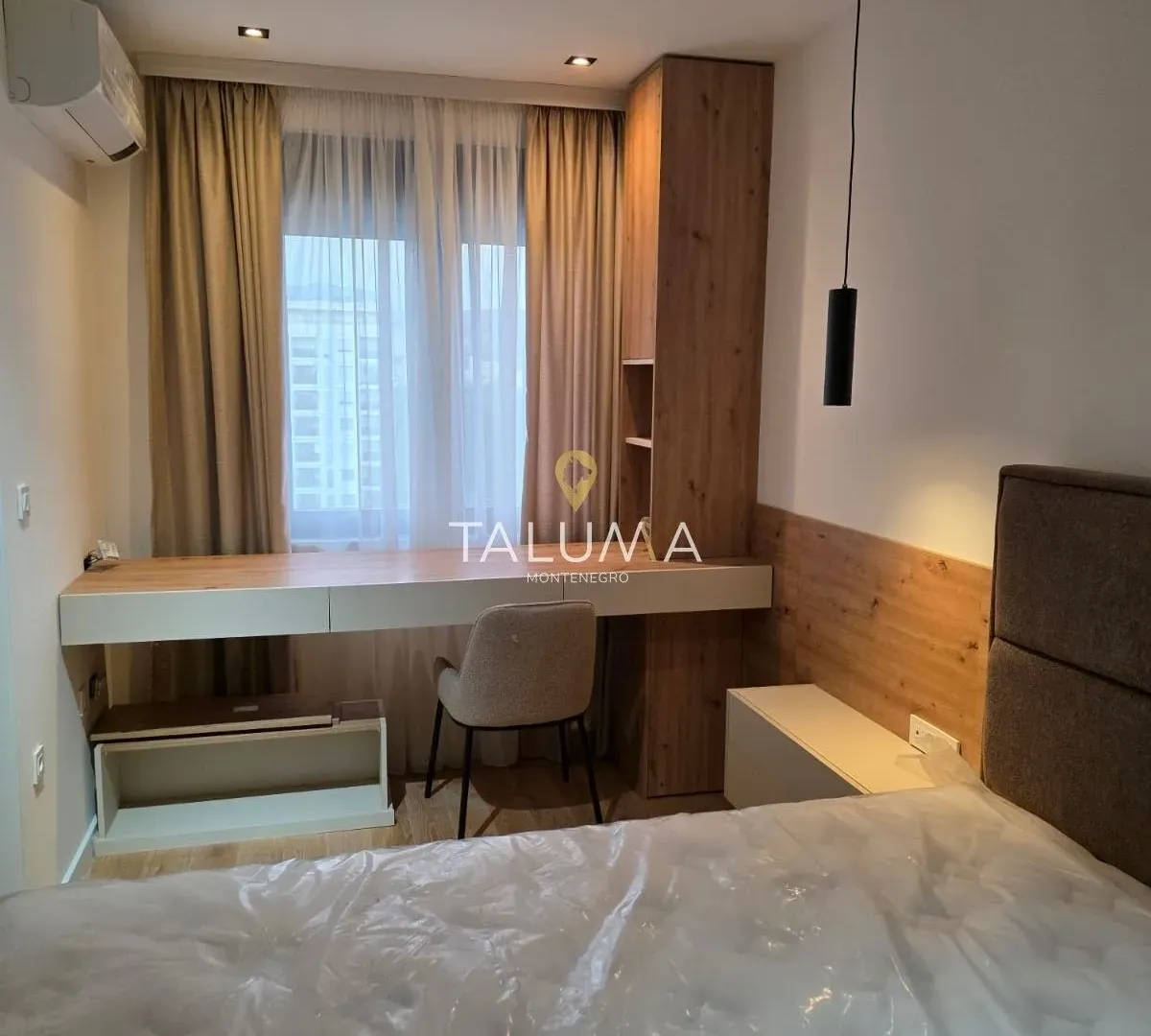 Rent, one bedroom apartment, 44m², Tološi, Podgorica