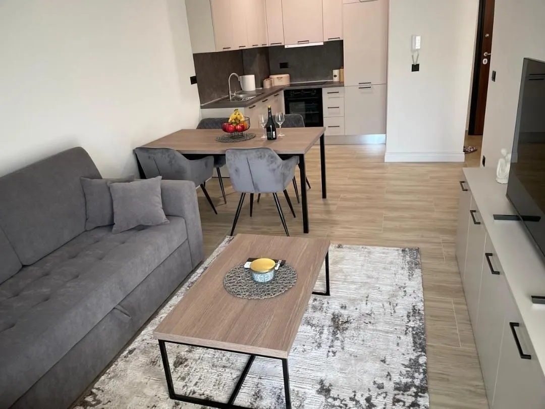 Izdavanje, jednosoban stan, 46m², Radanovići, Kotor