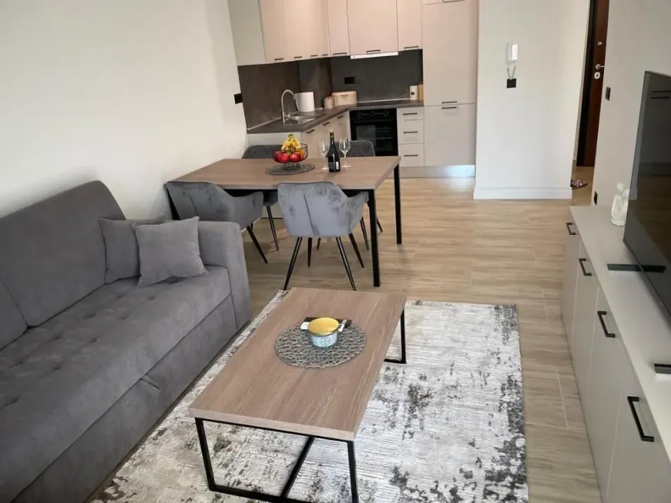 Izdavanje, jednosoban stan, 46m², Radanovići, Kotor