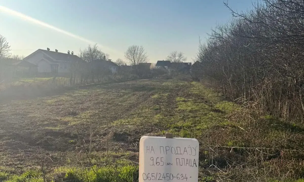Prodaja, plac, 965m², Adaševci, Šid