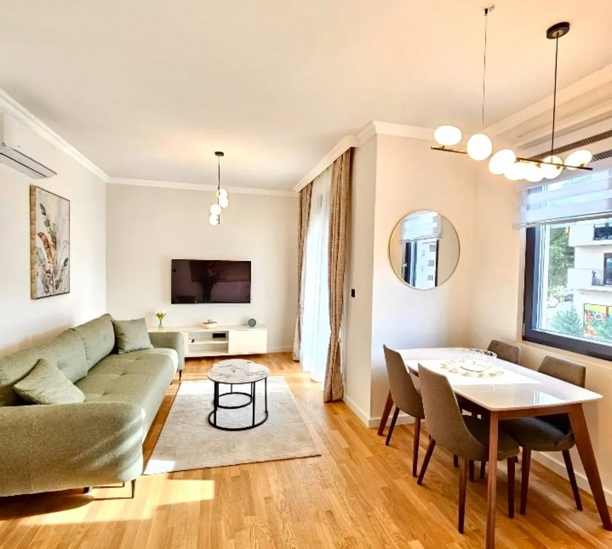 Rent, one bedroom apartment, 70m², Zabjelo, Podgorica