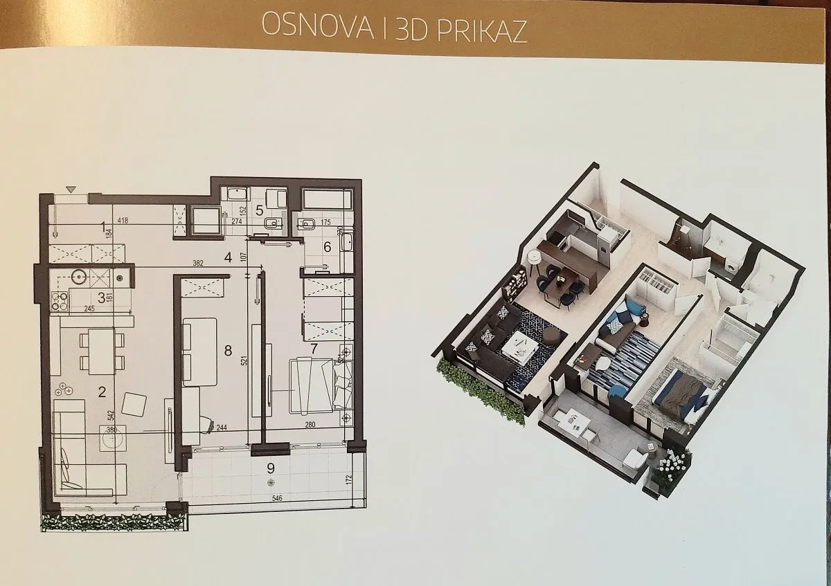 Sale, three bedroom apartment, 84m², Novi Beograd Blok 25, Novi Beograd Sve Podlokacije