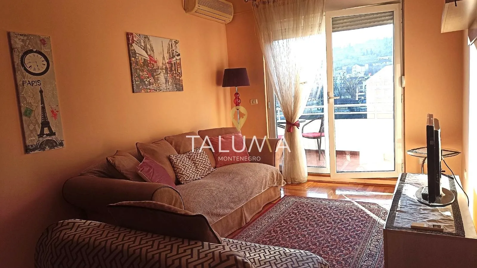 Izdavanje, jednosoban stan, 32m², Momišići, Podgorica