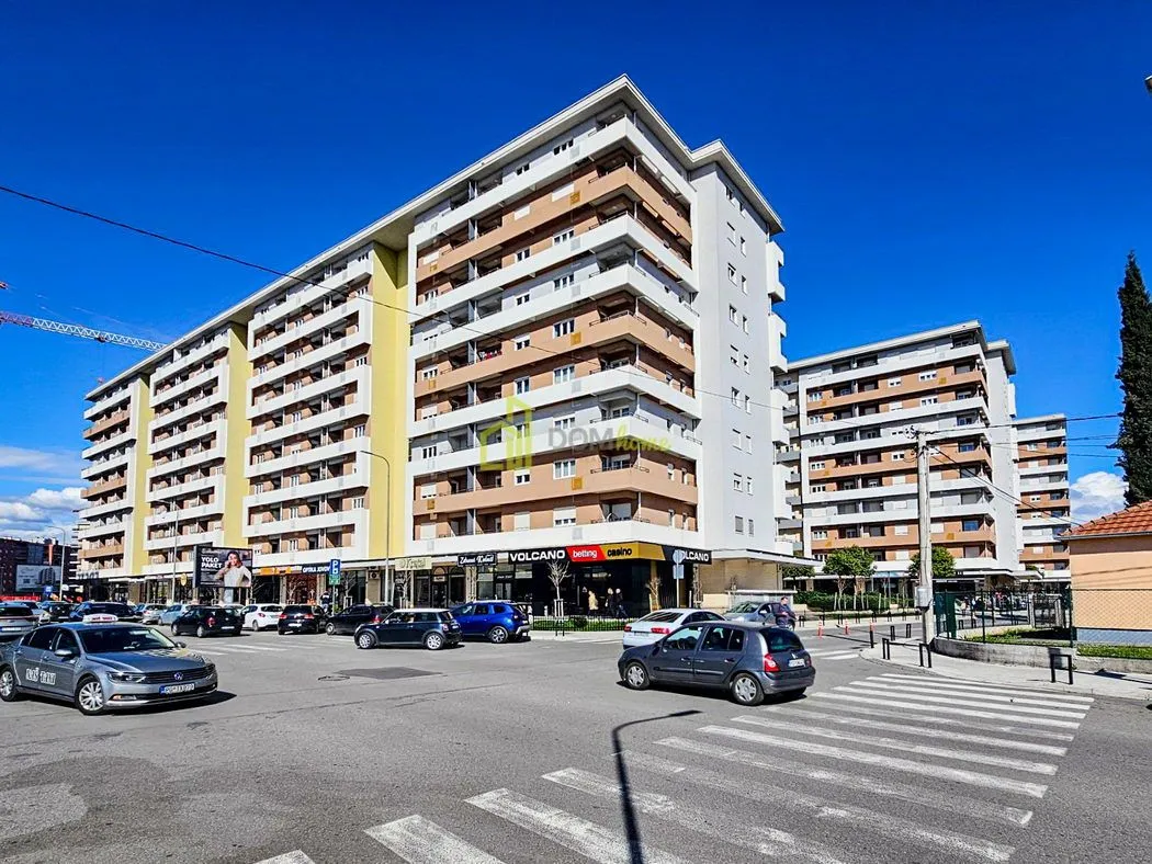 Rent, one bedroom apartment, 43m², Central Point, Podgorica