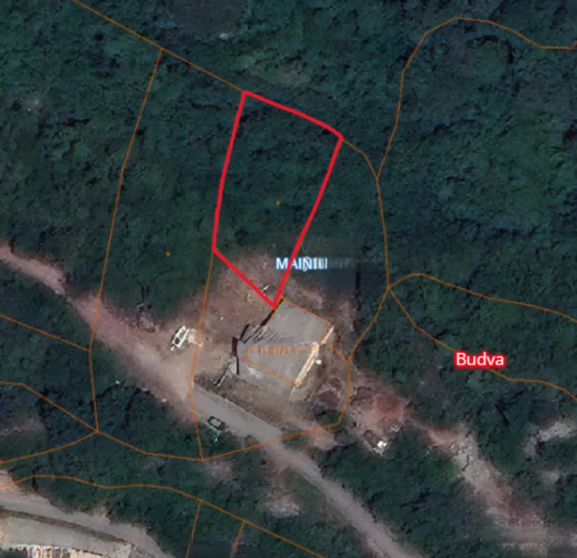 Prodaja, plac, 551m², Markovići, Budva