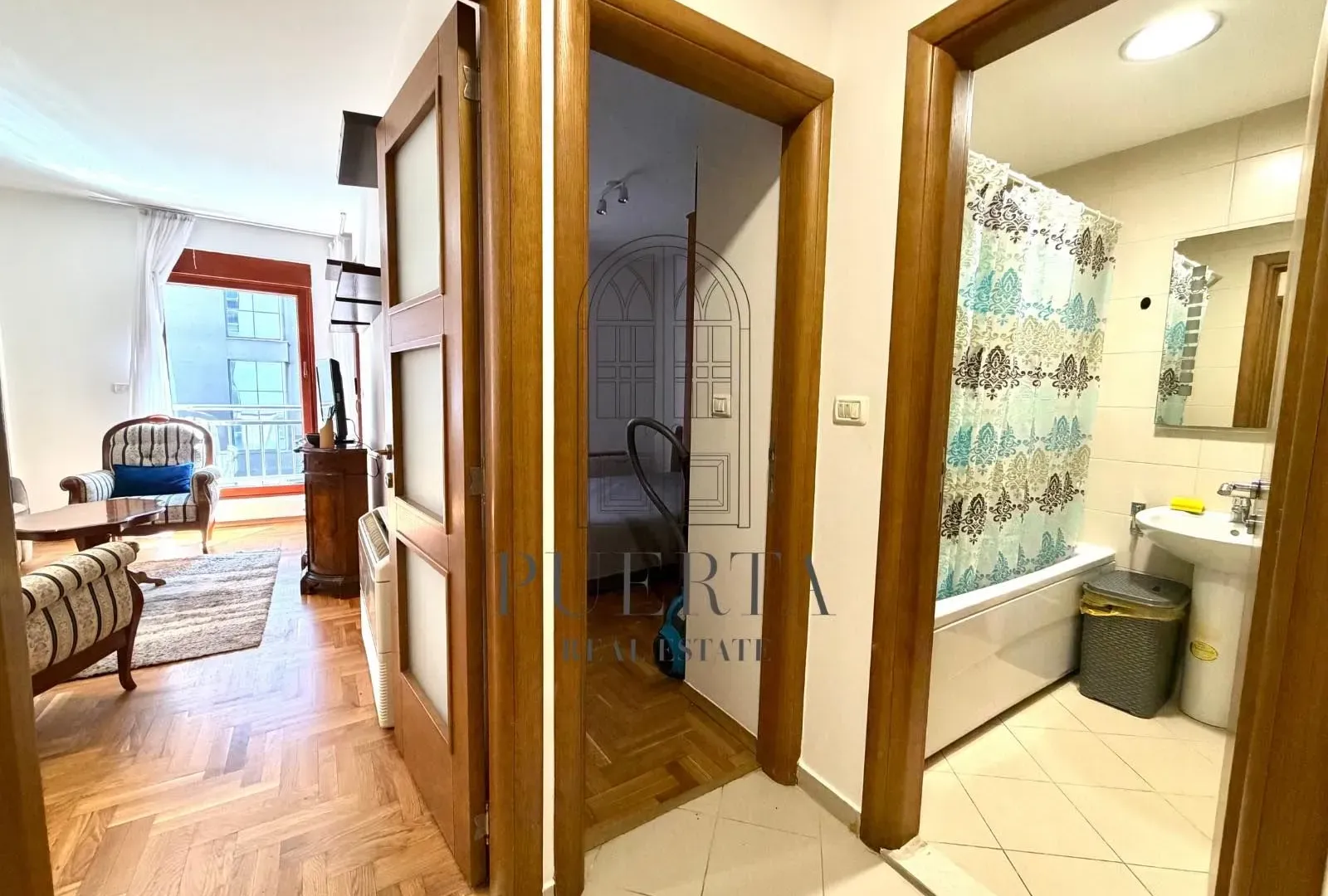 Rent, one bedroom apartment, 40m², Pobrežje, Podgorica