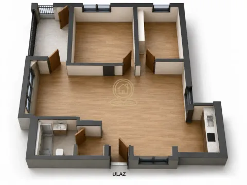 Sale, three bedroom apartment, 63m², Čukarica, Beograd - image 3
