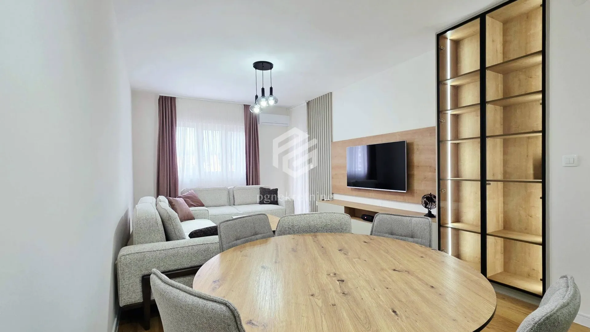 Rent, one bedroom apartment, 49m², Central Point, Podgorica