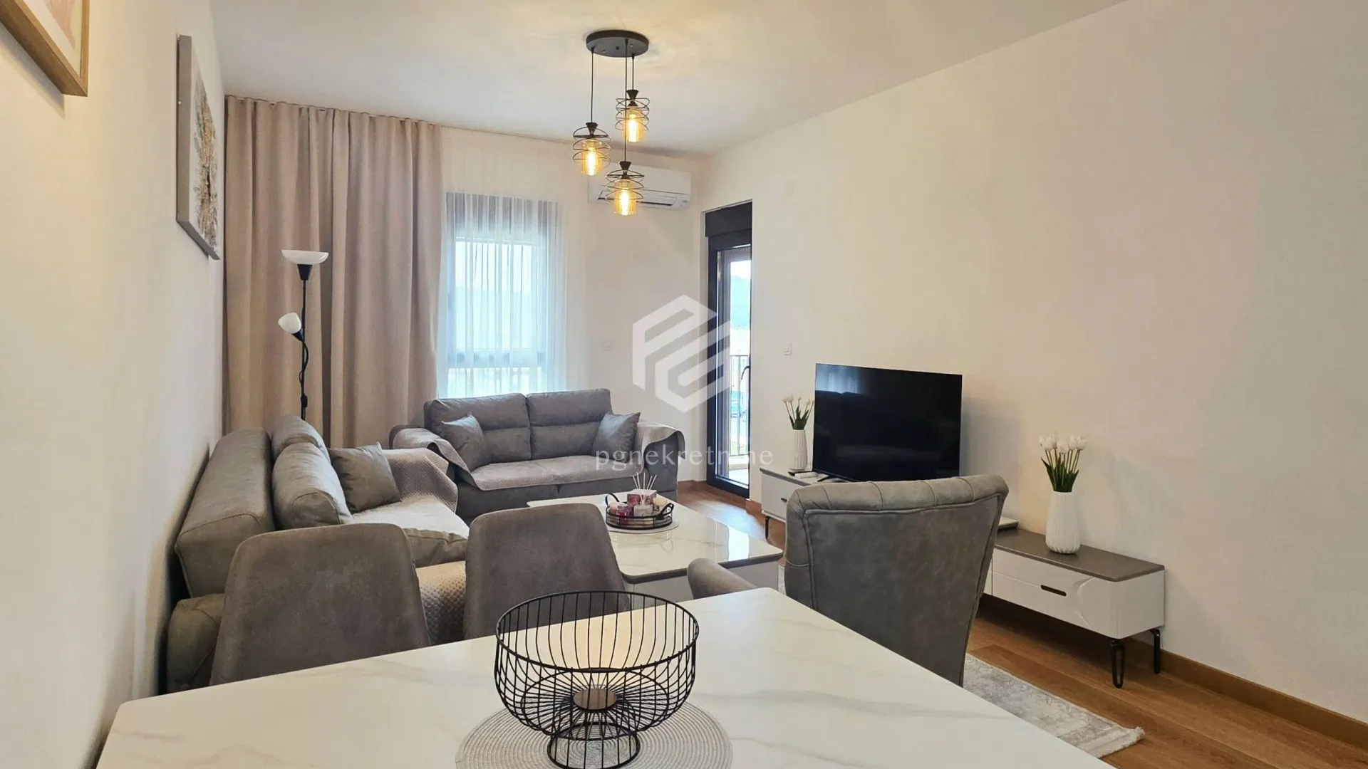 Rent, one bedroom apartment, 48m², City Kvart, Podgorica