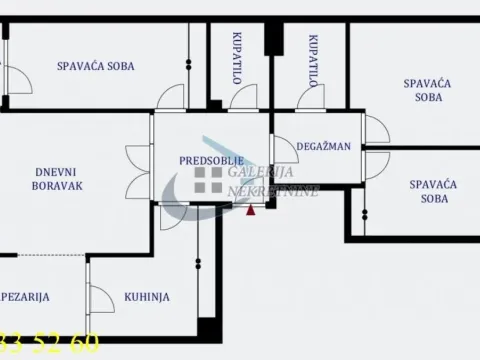 Prodaja, četvorosoban stan, 112m², Kalenić Pijaca, Vračar Sve Podlokacije - image 5