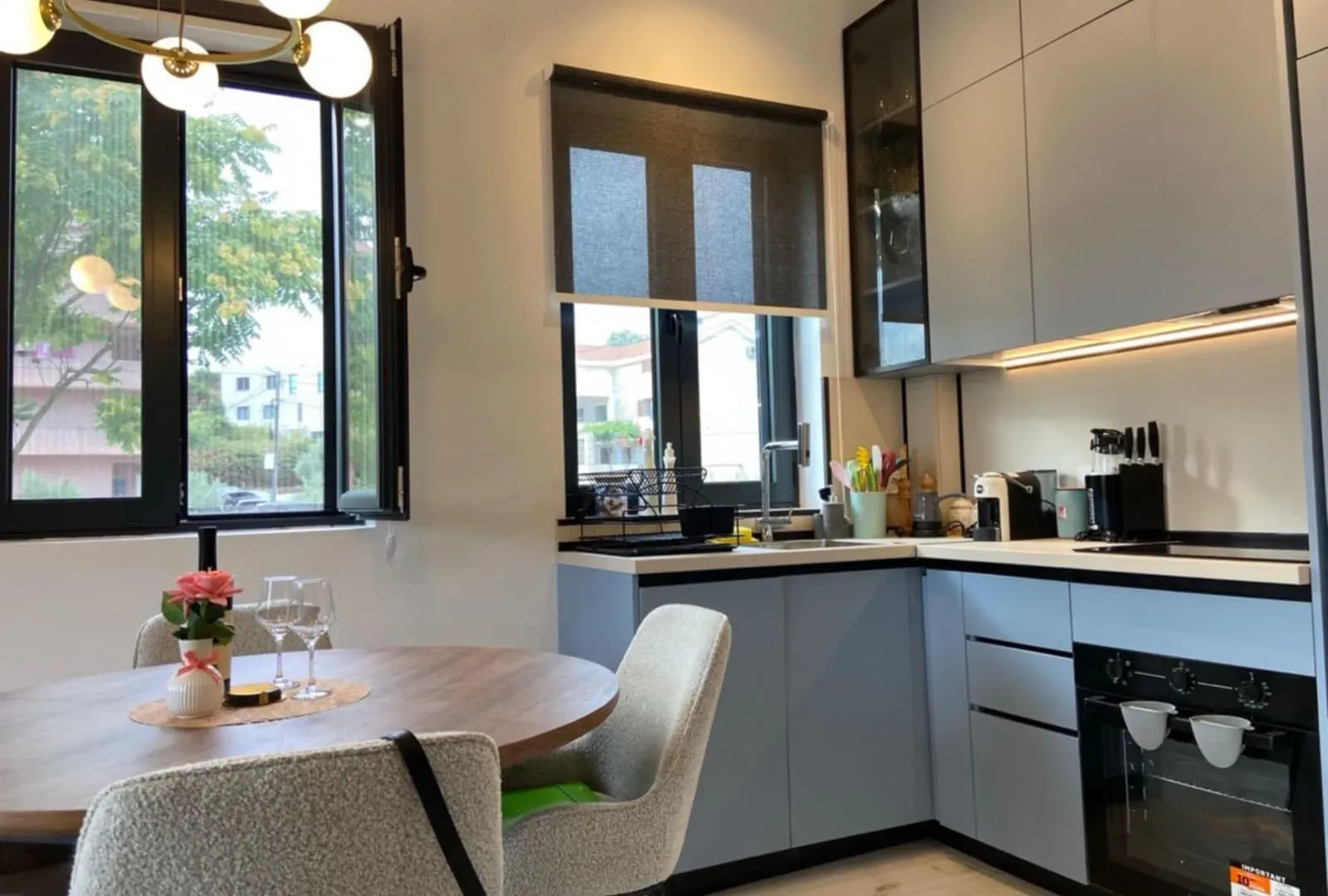 Rent, one bedroom apartment, 44m², Tivat, Crna Gora