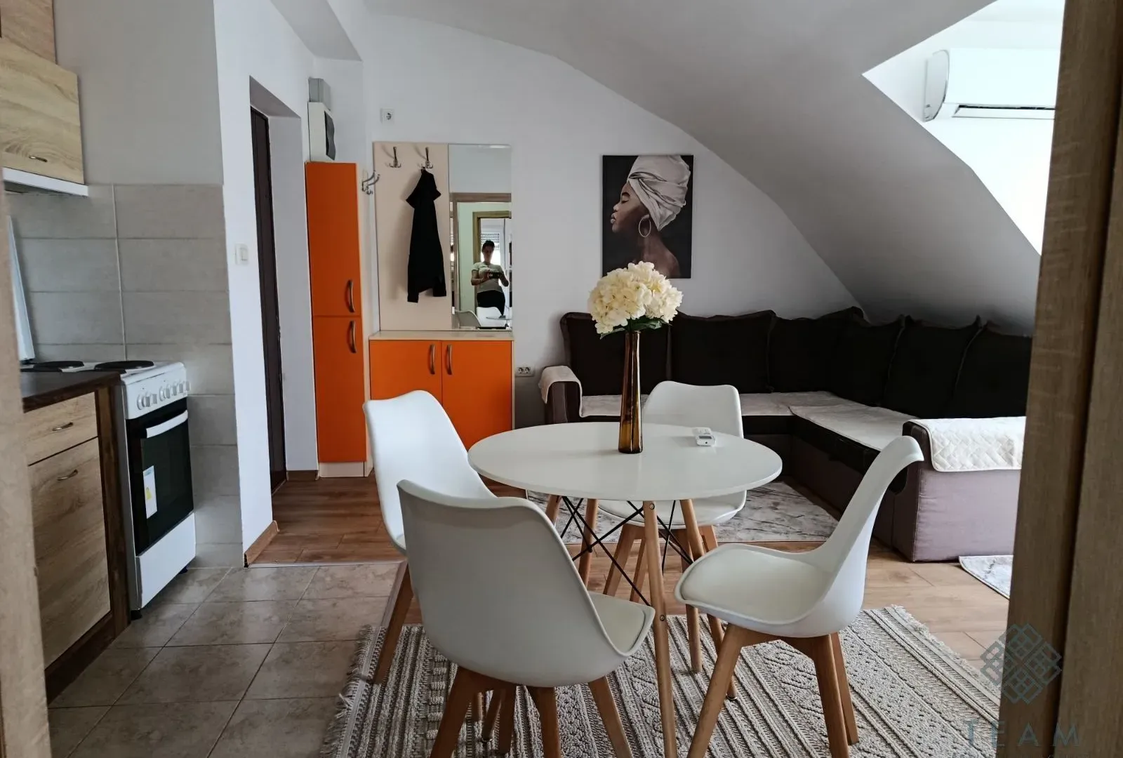 Rent, one bedroom apartment, 46m², Zabjelo, Podgorica
