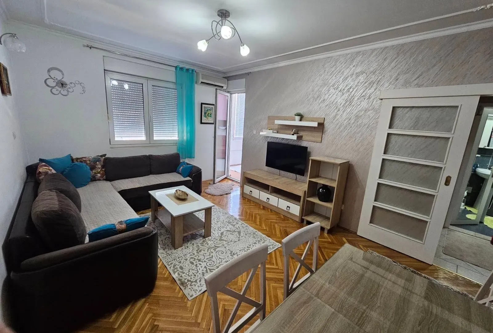 Rent, one bedroom apartment, 48m², Stari Aerodrom, Podgorica
